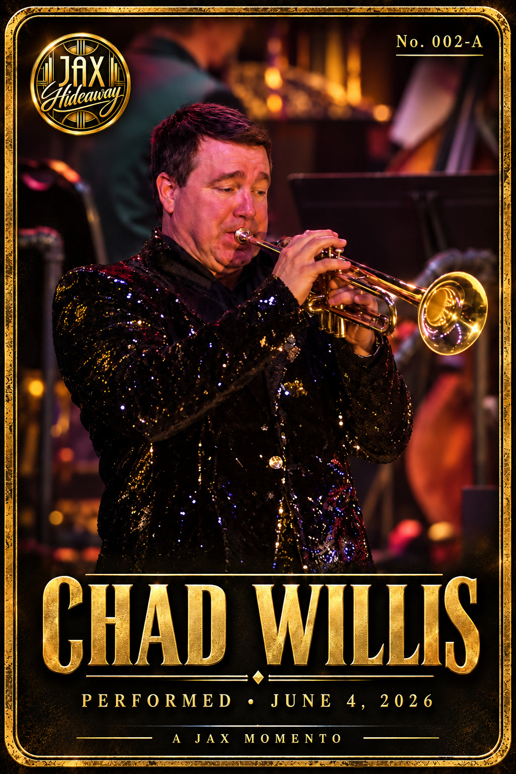 Chad Willis JAX Momento No. 002-A