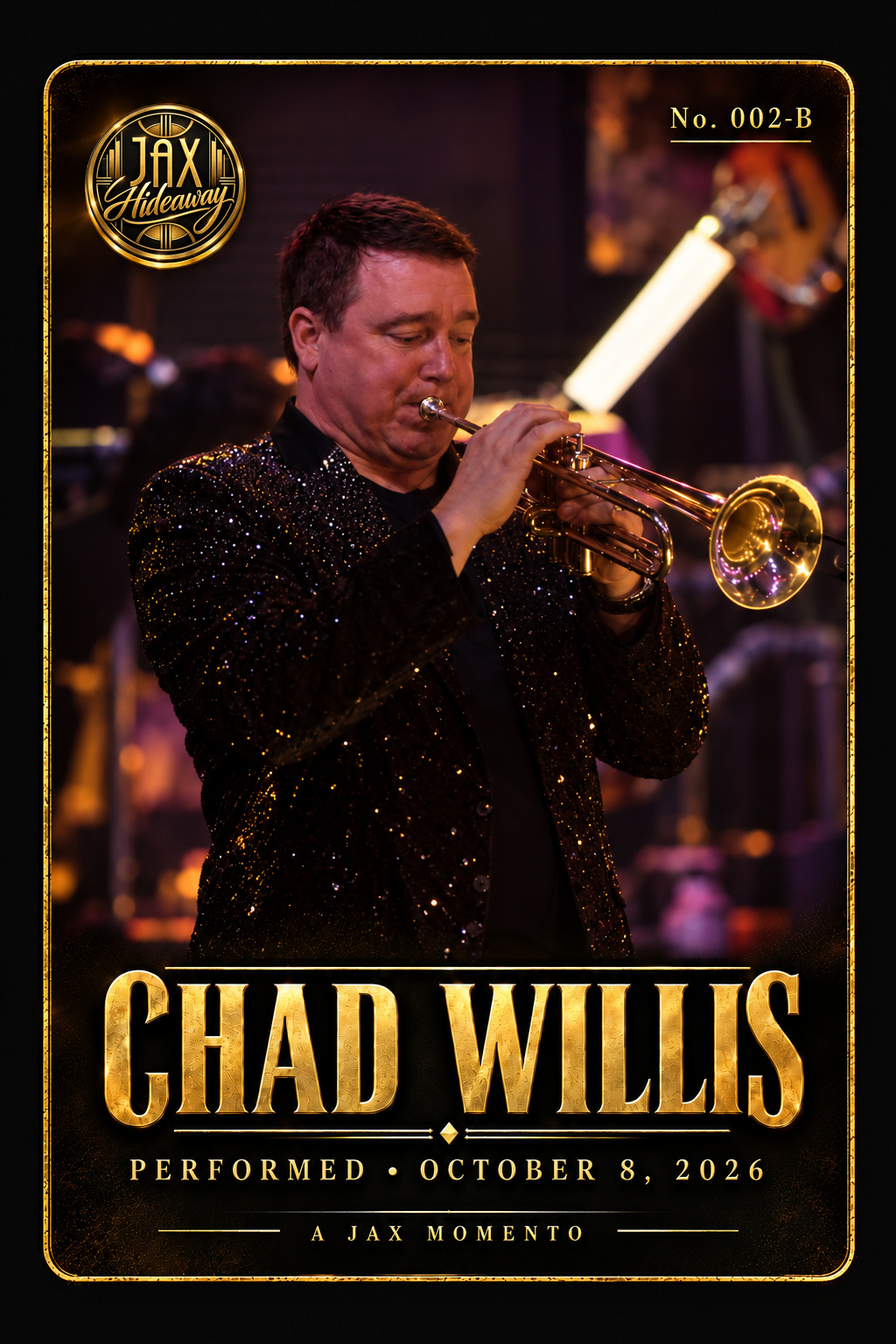 Chad Willis JAX Momento No. 002-B
