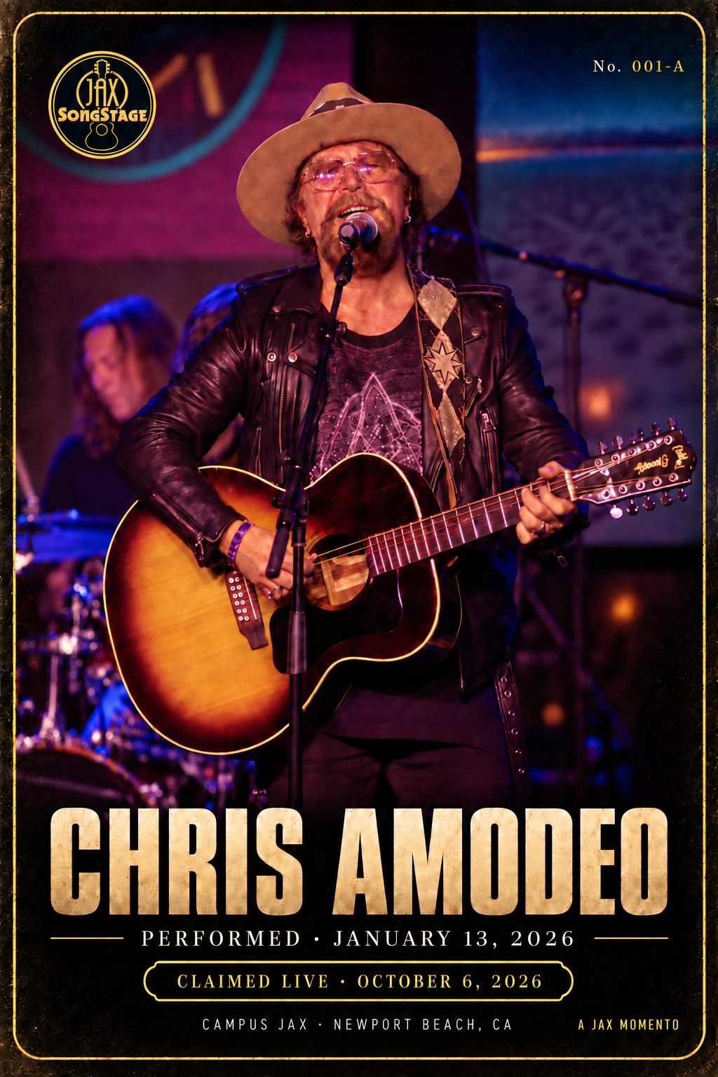 Chris Amodeo JAX Momento No. 001-A