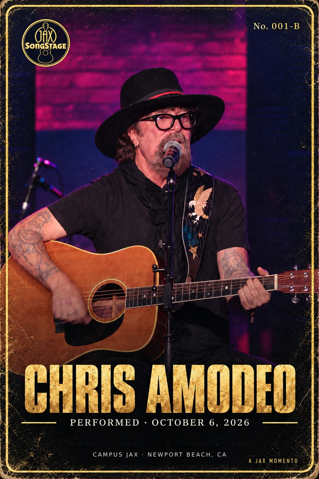 Chris Amodeo JAX Momento No. 001-B