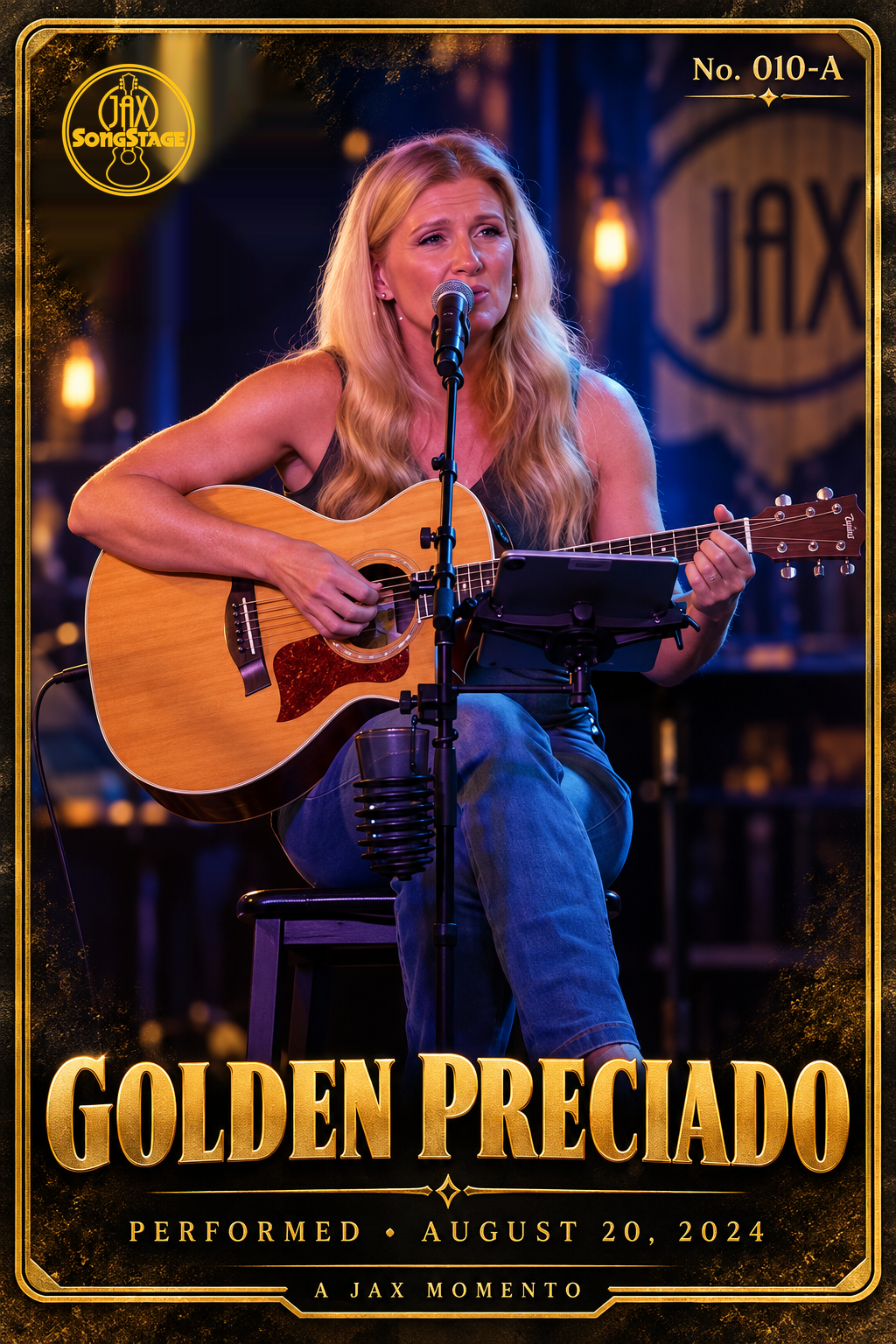 Golden Preciado JAX Momento No. 010-A