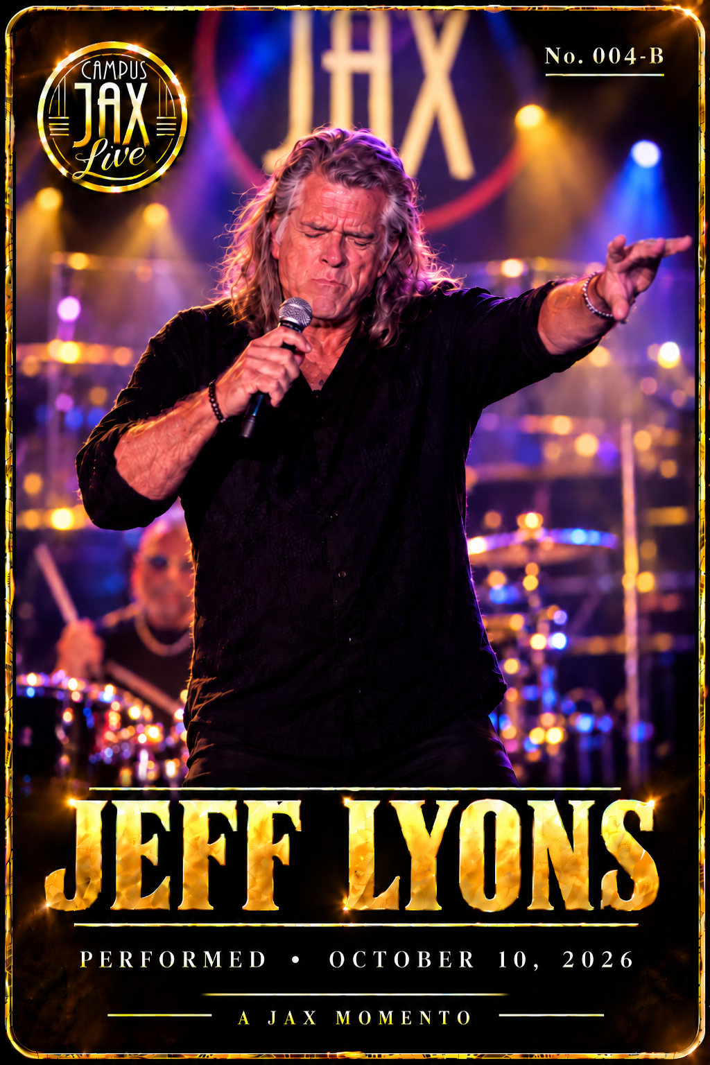 Jeff Lyons JAX Momento No. 004-B