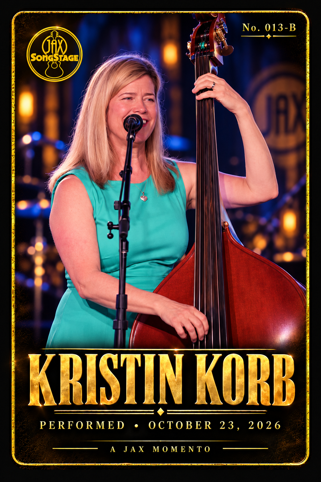 Kristin Korb JAX Momento No. 013-B