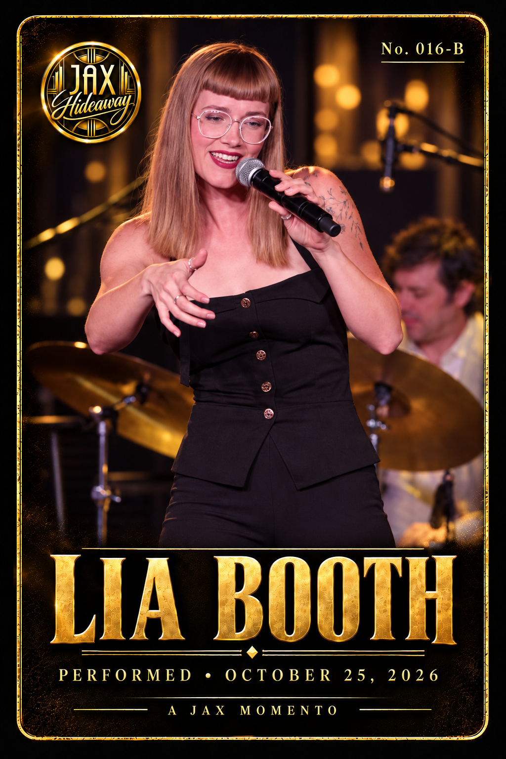 Lia Booth JAX Momento No. 016-B