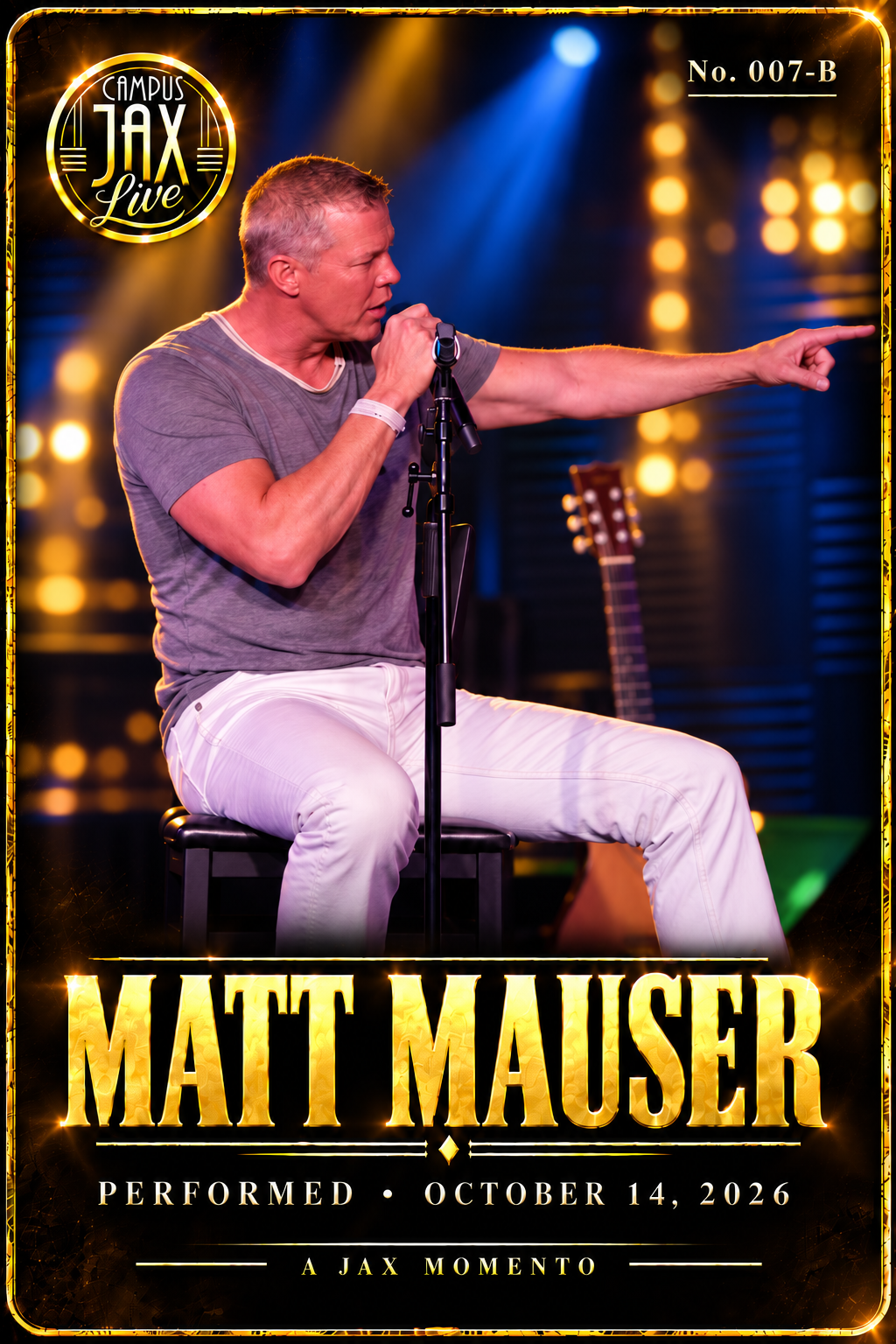 Matt Mauser JAX Momento No. 007-B