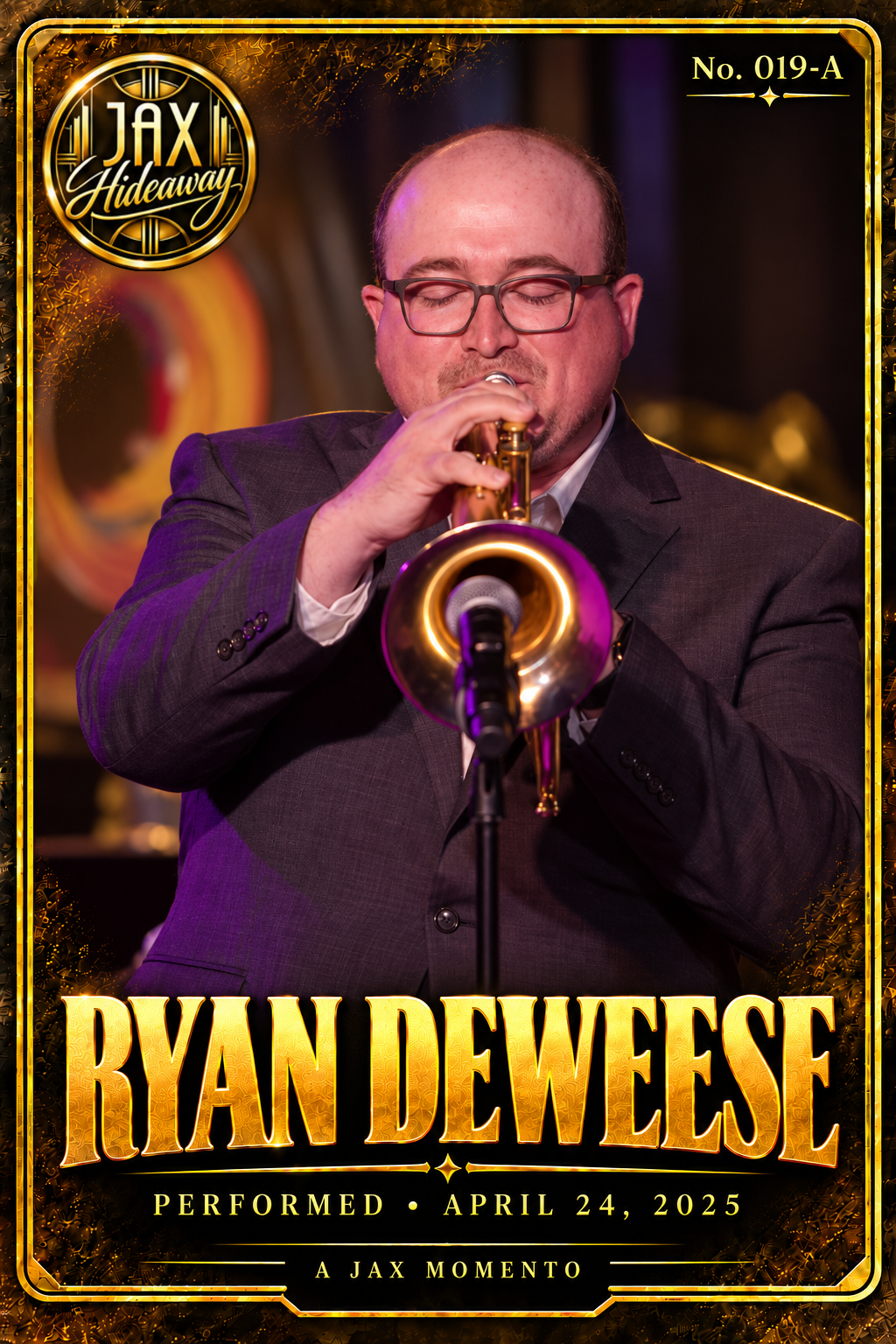 Ryan DeWeese JAX Momento No. 019-A